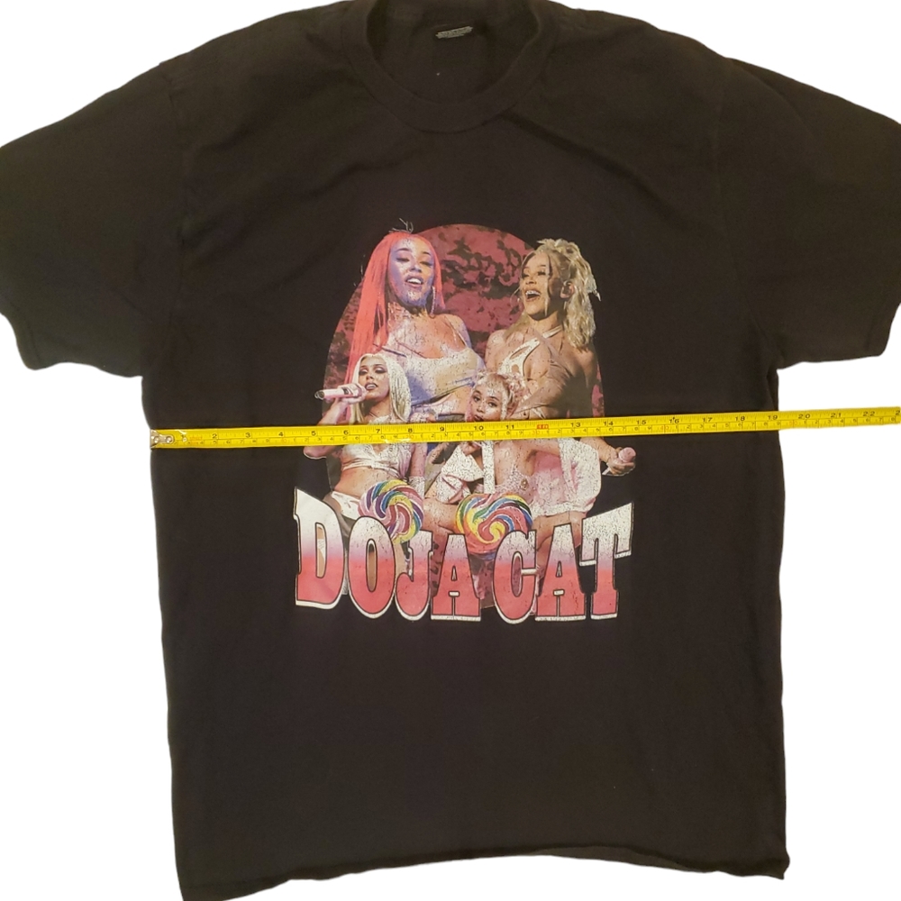 Doja Cat Hip Hop Rap Vintage Inspired Black Collage T-Shirt Large - Picture 3 of 7